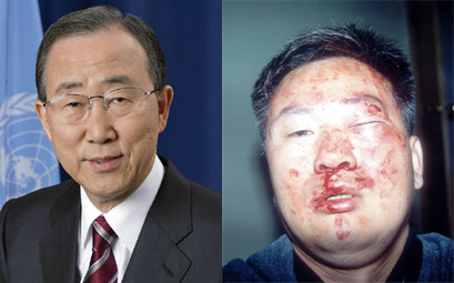In April 2001, Han Seung-Soo was appointed the Minister of Foreign Affairs of the Republic of Korea. He was elected the President of the General Assembly of the United Nations in September 2001. Ban Ki-Moon was selected to be the chief of staff to general assembly president Han Seung-Soo. President Kim Dae-Jung defends himself by saying that those directors of the KCIA are good persons, that they catch communists; meanwhile he has given expensive gifts and cash at the time of the summit with Kim Jong-Il —who embraces communist ideas. He has branded a citizen as an anti-Kim Jong-Il extreme rightist and he tried to secretly kidnap and murder a citizen whom he had the duty to protect. This practice of evil politics of terror has become natural —a rightful and profitable action— for Minister Han Seung-Soo, Ban Ki-Moon and Ambassador Yang Sung-Chul. 